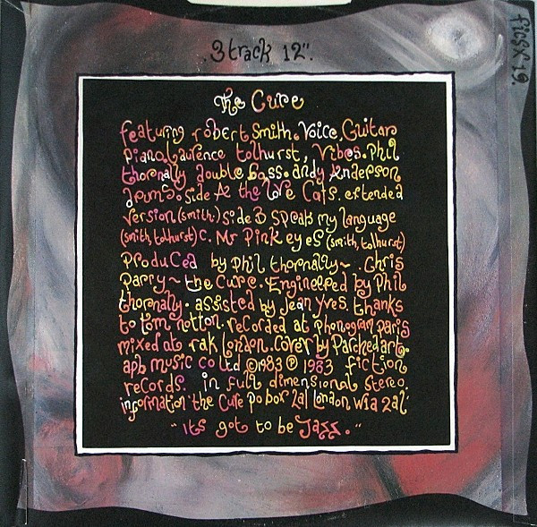 The Cure - The Love Cats | Fiction Records (ficsx 19) - 2