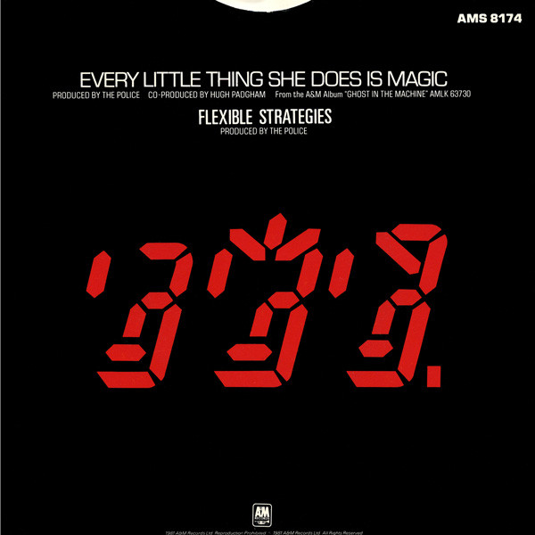 The Police - Every Little Thing She Does Is Magic | A&M Records (AMS 8174) - 2 The Police - Every Little Thing She Does Is Magic | A&M Records (AMS 8174) - 2