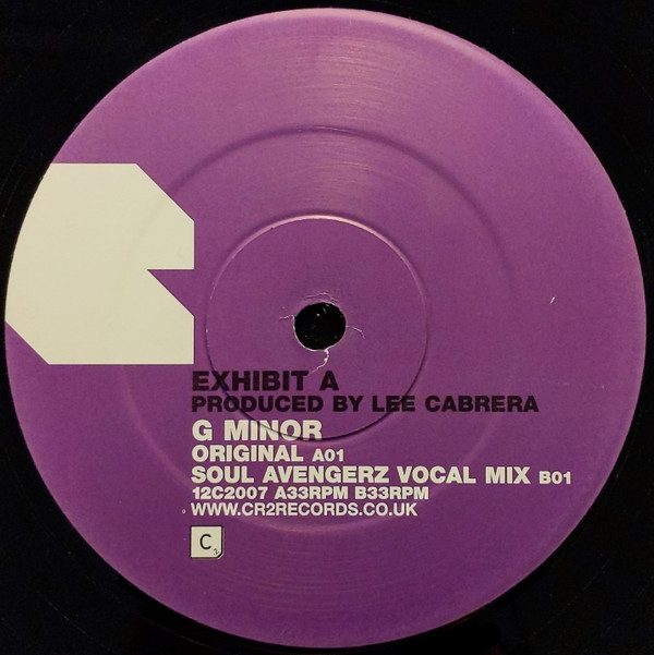 Exhibit A - G Minor | Cr2 Records (12C2007) - 4