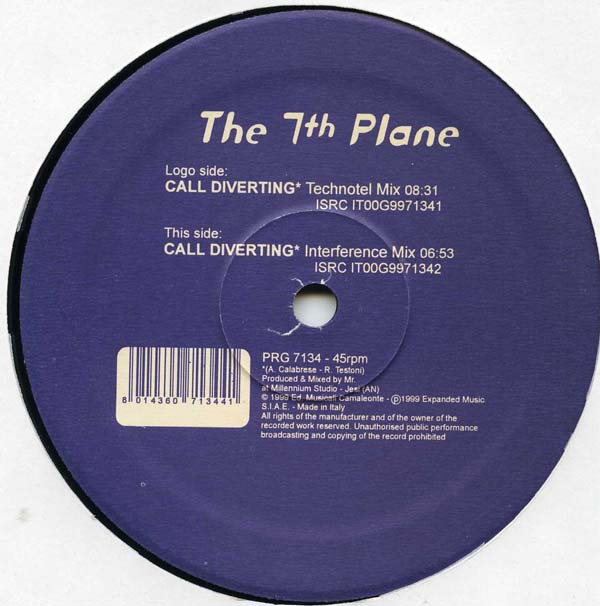 The 7th Plane - Call Diverting | PRG (Progressive Motion Records) (PRG 7134)