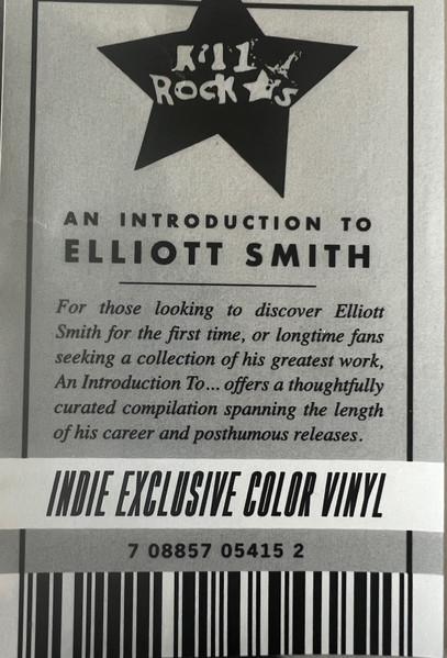 Elliott Smith - An Introduction To Elliott Smith | Kill Rock Stars (KRS541) - 3