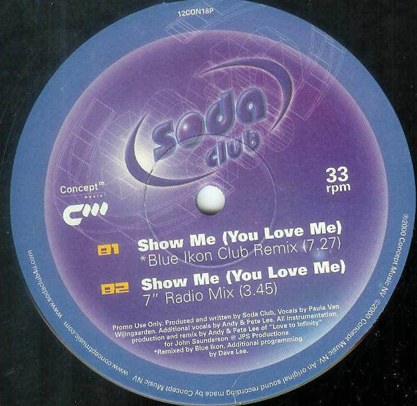 Soda Club - Show Me (You Love Me) | Concept Music (12CON 18P) - 4