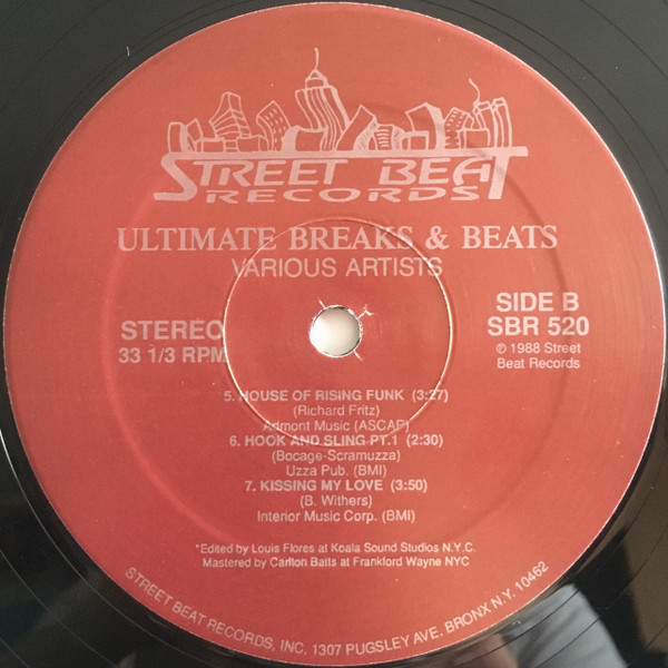 Various - Ultimate Breaks & Beats | Street Beat Records (SBR 520) - 4