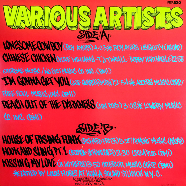 Various - Ultimate Breaks & Beats | Street Beat Records (SBR 520) - 2