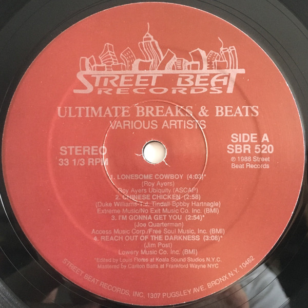 Various - Ultimate Breaks & Beats | Street Beat Records (SBR 520) - 3