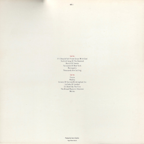 The Pogues - If I Should Fall From Grace With God | Pogue Mahone Records (NYR 1) - 2 The Pogues - If I Should Fall From Grace With God | Pogue Mahone Records (NYR 1) - 2