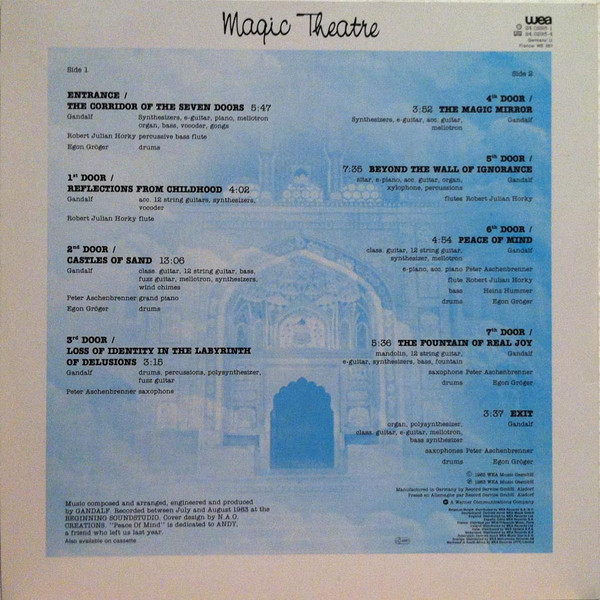 Gandalf - Magic Theatre | WEA (24-0293-1) - 2