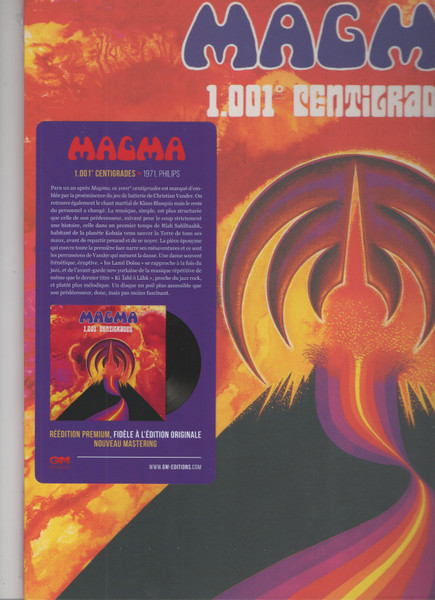 Magma - 1001° Centigrades | GM Records (GME937)