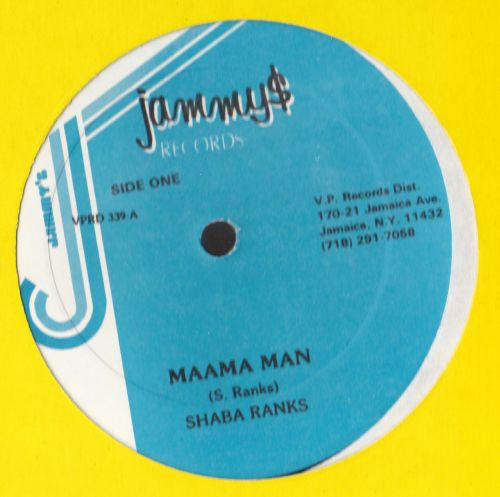 Shabba Ranks - Maama Man | Jammy's Records (VPRD 339) - main