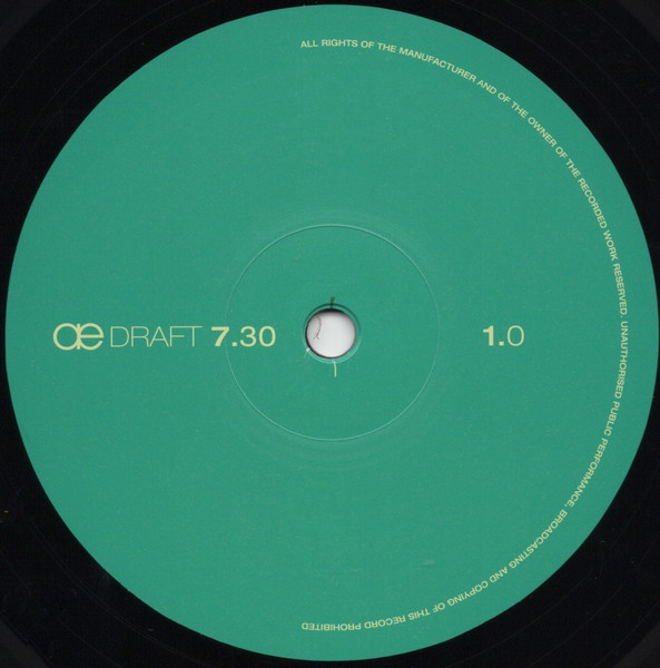 Autechre - Draft 7.30 | Warp Records (WARPLP111r) - 4 Autechre - Draft 7.30 | Warp Records (WARPLP111r) - 4
