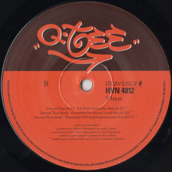 Q-Tee - Gimme That Body | Heavenly (HVN 4812) - 3 Q-Tee - Gimme That Body | Heavenly (HVN 4812) - 3
