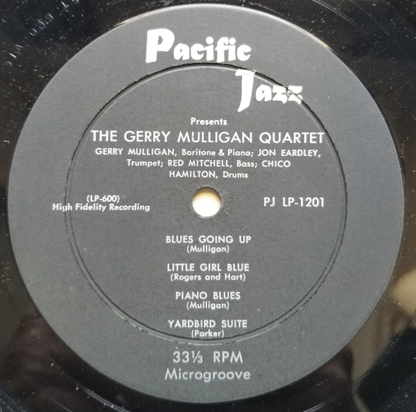 Gerry Mulligan - California Concerts | Pacific Jazz (PJ 1201) - 3 Gerry Mulligan - California Concerts | Pacific Jazz (PJ 1201) - 3