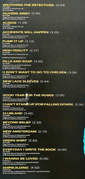 Elvis Costello - The Best Of Elvis Costello - The Man | Telstar (STAR 2247) - 3