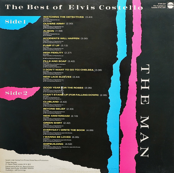 Elvis Costello - The Best Of Elvis Costello - The Man | Telstar (STAR 2247) - 2
