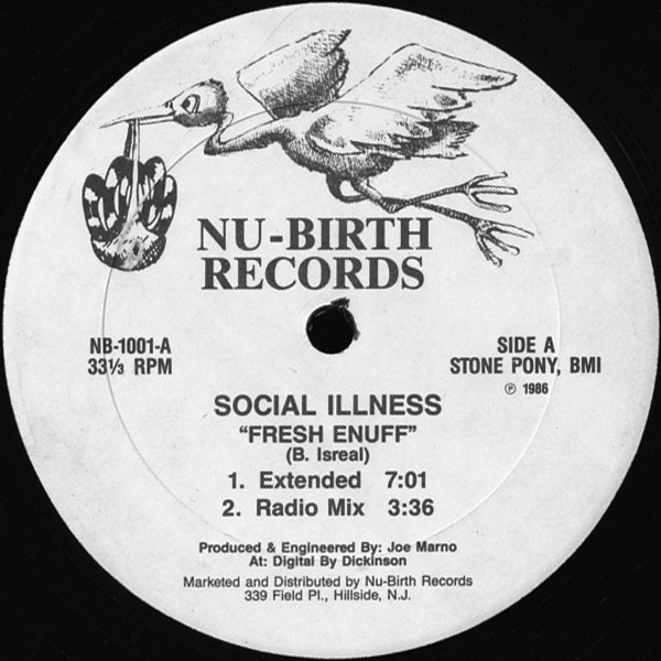 Social Illness - Fresh Enuff | Nu-Birth Records (NB-1001)