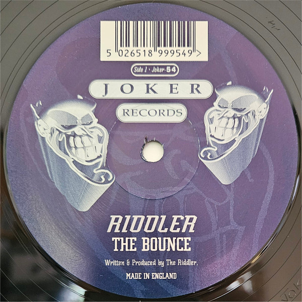 The Riddler - The Bounce / Oh La La | Joker Records (Joker 54) - main