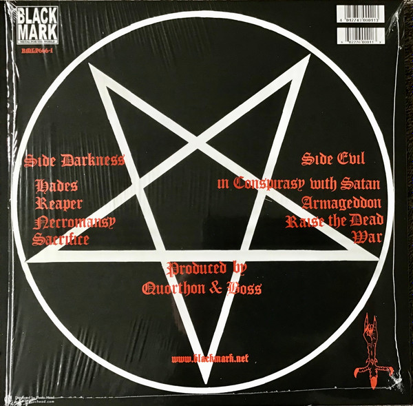 Bathory - Bathory | Black Mark Production (BMLP666-1) - 2