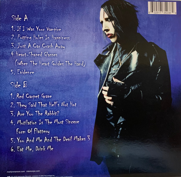 Marilyn Manson - Eat Me, Drink Me | Interscope Records (602517352384) - 2
