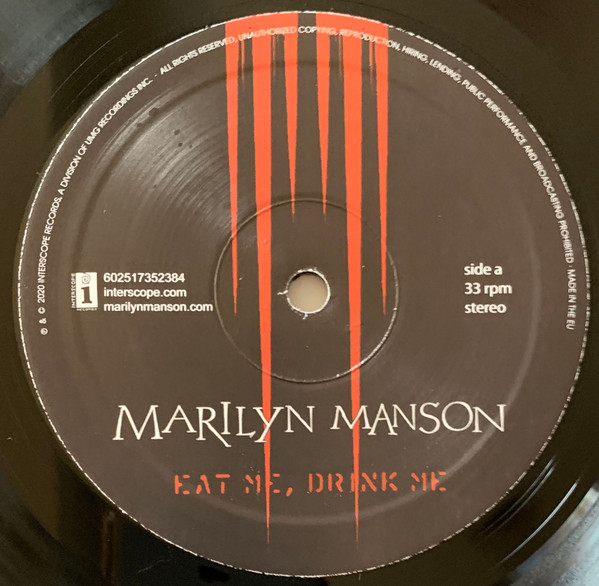 Marilyn Manson - Eat Me, Drink Me | Interscope Records (602517352384) - 3