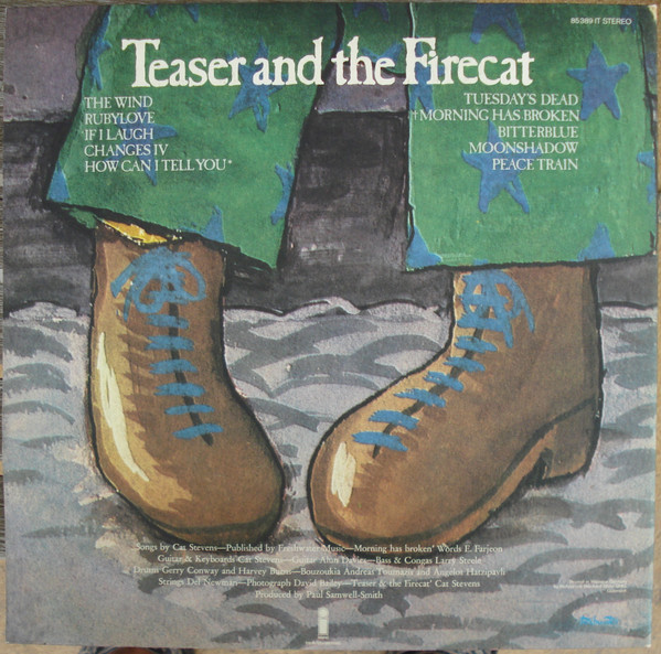 Cat Stevens - Teaser And The Firecat | Island Records (85 389 IT) - 4 Cat Stevens - Teaser And The Firecat | Island Records (85 389 IT) - 4
