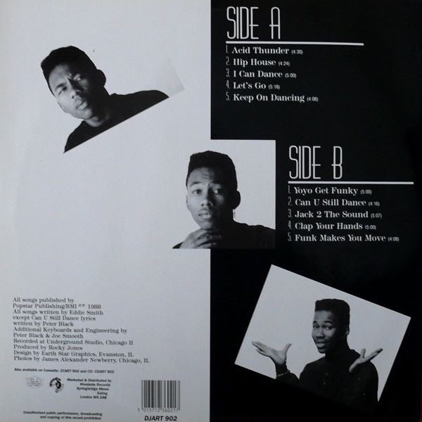 "Fast" Eddie Smith - Jack To The Sound | D.J. International Records (DJART 902) - 2