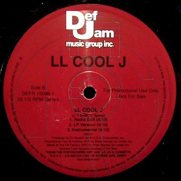 LL Cool J - Imagine That / LL Cool J | Def Jam Recordings (DEFR 15098-1) - 3