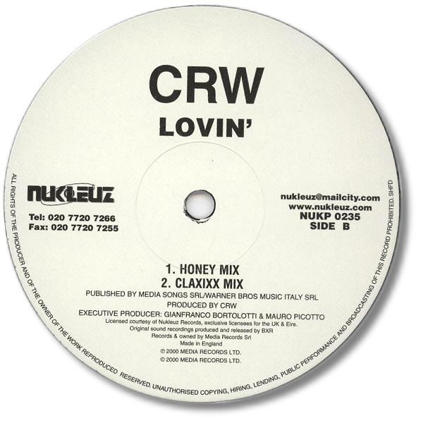 CRW - Lovin' | Nukleuz (NUKP 0235) - 4