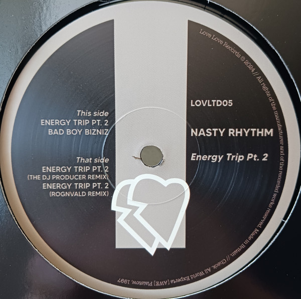 Nasty Rhythm - Energy Trip Pt. 2 | Love Love Records (LOVLTD05) - 3