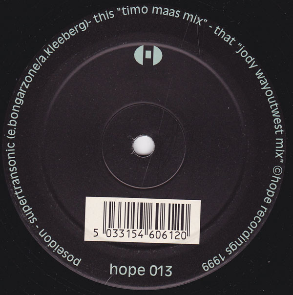 Poseidon - Supertransonic | Hope Recordings (hope 013)