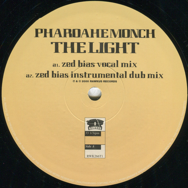 Pharoahe Monch - The Light (The Remixes) | Rawkus (RWK 266 T1) - 3