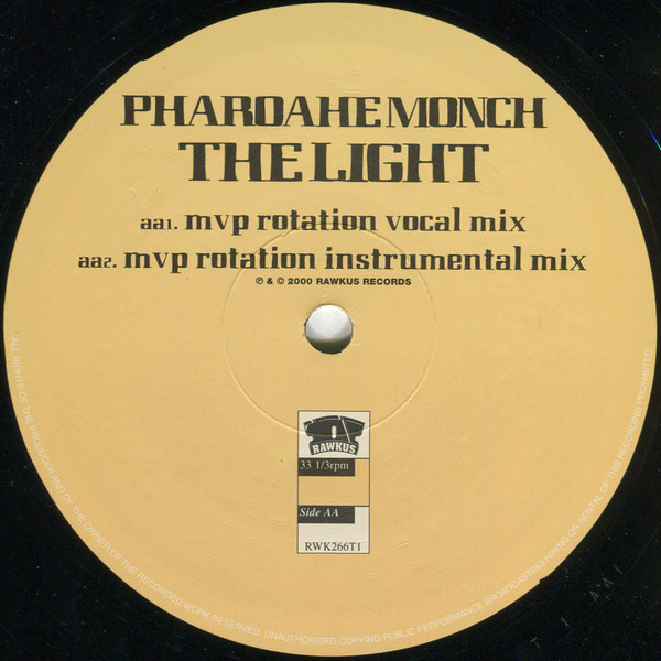 Pharoahe Monch - The Light (The Remixes) | Rawkus (RWK 266 T1) - 4