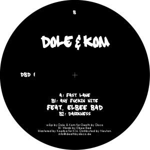 Dole & Kom - Fast Lane | Death By Disco (DBD 1) - main