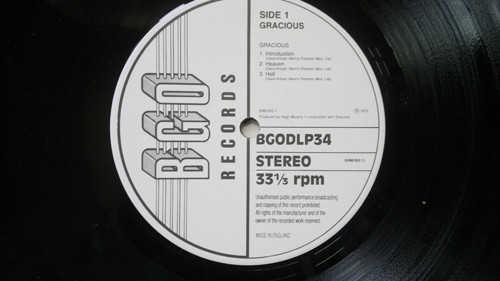 Gracious - Gracious | BGO Records (BGO LP34) - 4 Gracious - Gracious | BGO Records (BGO LP34) - 4