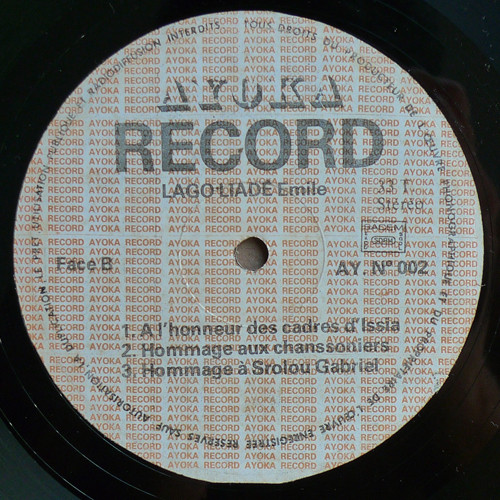 Lago Liadé Emile - Lago Liadé Emile | Ayoka Records (AY. 002) - 4