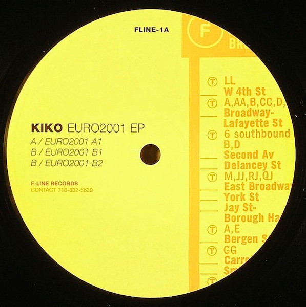 Kiko - Euro2001 EP | F-Line Records (FLINE-1) - main