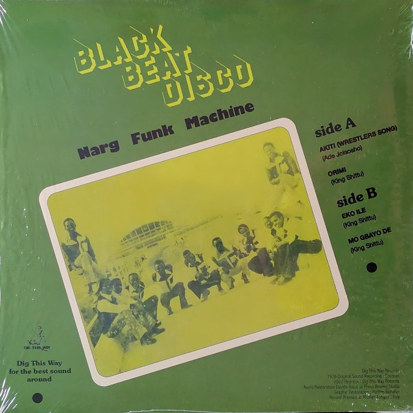 Narg Funk Machine - Black Beat Disco | Dig This Way Records (DTW013) Narg Funk Machine - Black Beat Disco | Dig This Way Records (DTW013)