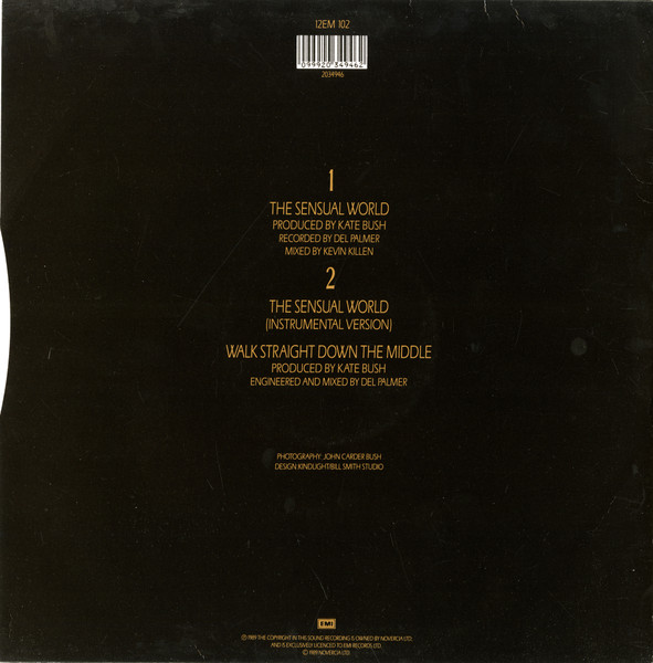 Kate Bush - The Sensual World | EMI (12EM 102) - 2