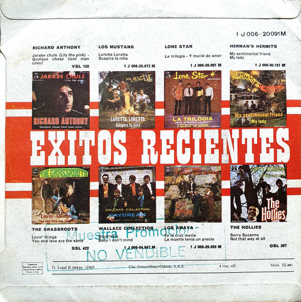 Los Roberts - La Ciudad Se Hundio / El Saltamontes | Regal (J 006 - 20.091) - 2