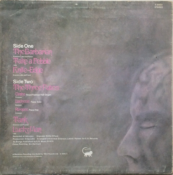 Emerson, Lake & Palmer - Emerson Lake & Palmer | Manticore (K 43503) - 2