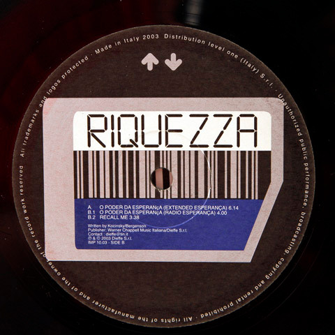 Riquezza - O Poder Da Esperança | Impact Records (IMP 10.03) - 4