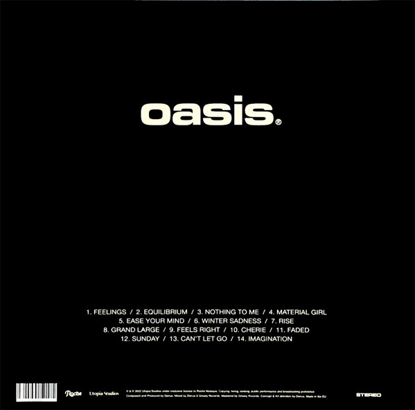 Darius - Oasis | Roche Musique (RM079LP) - 2