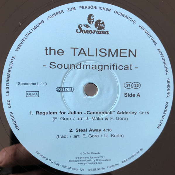 Fitz Gore & The Talismen - Soundmagnificat | Sonorama (L-113) - 3