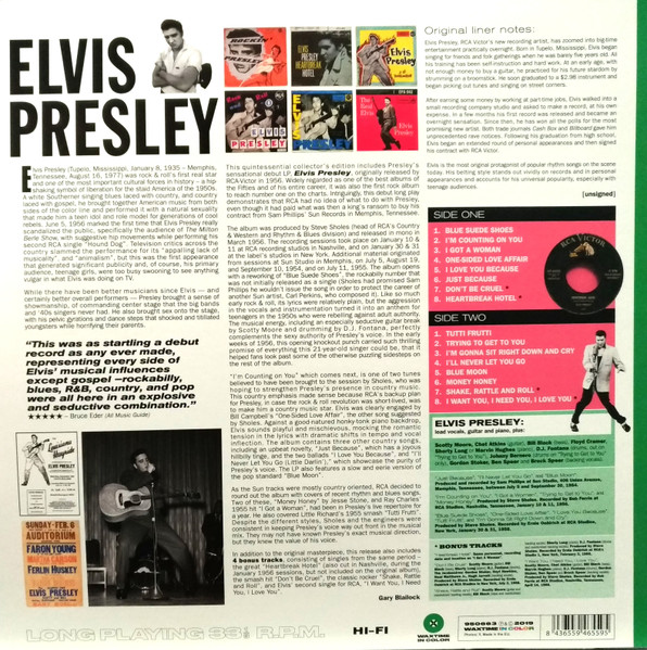 Elvis Presley - Elvis Presley | WaxTime In Color (950663) - 2