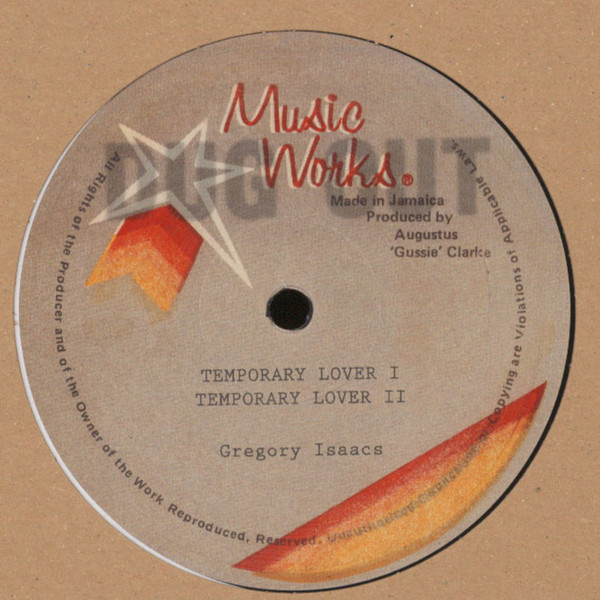 Gregory Isaacs - Temporary Lover | Music Works Records (none)