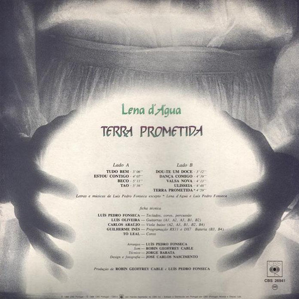 Lena D'Água - Terra Prometida | CBS (CBS 26941) - 2