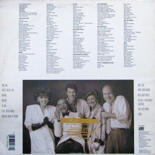 The Manhattan Transfer - Vocalese | Atlantic (78 12661) - 2