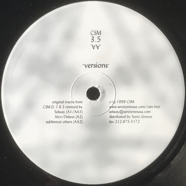 John Selway - Versions | CSM (CSM 3.5)