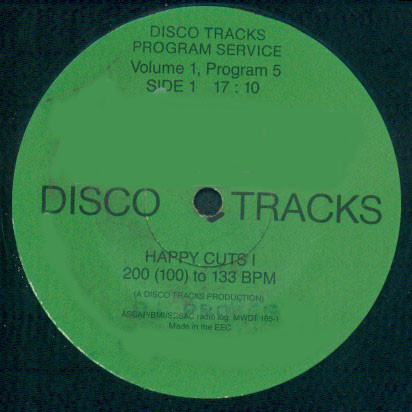 Various - Volume 1, Program 5 | Disco Tracks Program Service (MWDT 105-1)