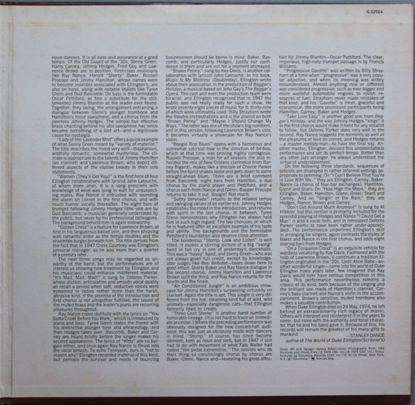 Duke Ellington - The World Of Duke Ellington | Columbia (CG 32564) - 3