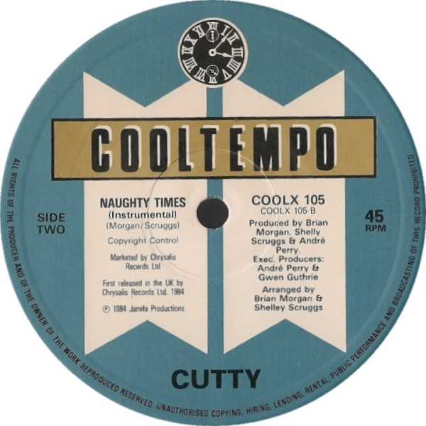 Cutty - Naughty Times | Cooltempo (COOLX 105) - 2